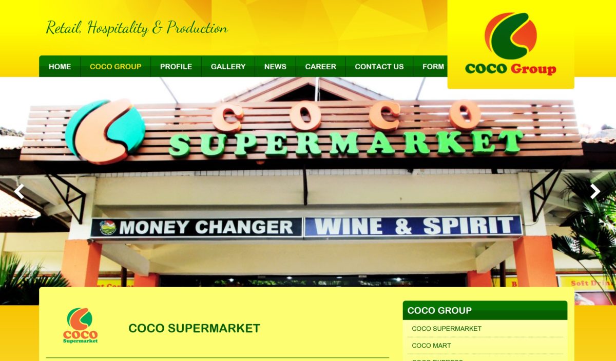 COCO SUPERMARKET on（ウェボン）