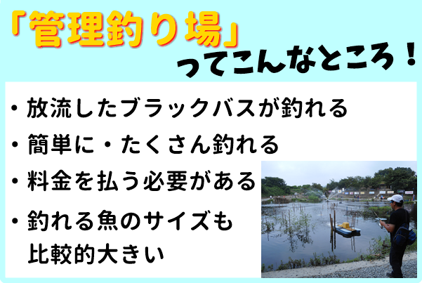 バス釣りの場所の基礎知識 管理釣り場編 Webon ウェボン